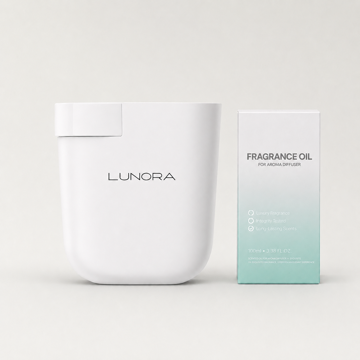 Ilmtæki-L45-hvítt-tilboð-ilmolía-lunora.is